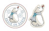 Polar Bear Ornament & Hot Pad Set - Embroidery Designs
