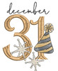 Dec 31 Coaster & Tray Bundle - Embroidery Designs