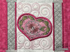 Valentine Hearts Table Runner - Embroidery Designs