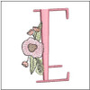 Peony ABCs Alphabet Bundle - Embroidery Designs