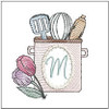 Kitchen Utensils ABCs Bundle - Embroidery Designs
