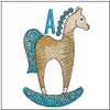 Hobby Horse ABCs - A - Embroidery Designs & Patterns