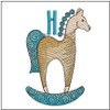 Hobby Horse ABCs - H - Embroidery Designs & Patterns