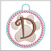 Paw Print ABCs Charm Bundle - Embroidery Designs