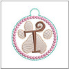 Paw Print ABCs Charm Bundle - Embroidery Designs