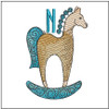 Hobby Horse ABCs - N - Embroidery Designs & Patterns