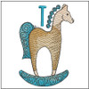 Hobby Horse ABCs - T - Embroidery Designs & Patterns