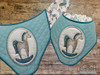 Hobby Horse Bandanna Bib - Uses a  5x7 and 8x12" Hoop - Instant Downloadable Machine Embroidery