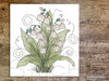 May Lily of the Valley Bundle  - Embroidery Designs