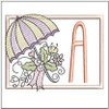 Umbrella Applique ABCs Bundle - Embroidery Designs