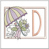 Umbrella Applique ABCs Bundle - Embroidery Designs