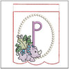 Dino ABCs Bunting Bundle - Embroidery Designs