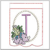 Dino ABCs Bunting Bundle - Embroidery Designs