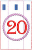 Advent Calendar #20 - Christmas - Embroidery Designs