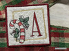 Candy Cane Coaster ABCs Bundle - Embroidery Designs