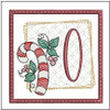 Candy Cane Coaster ABCs Bundle - Embroidery Designs