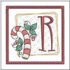 Candy Cane Coaster ABCs Bundle - Embroidery Designs