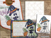 Pumpkins Quilt Block  - Embroidery Designs