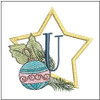 Holiday Ornament Applique ABCs Bundle - Embroidery Designs