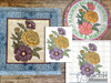 October Cosmos & Marigold - Quilt Block- Embroidery Designs