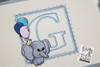 Ellie Font Applique - G - Embroidery Design