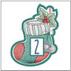 Stocking 2024 Advent - 2- Embroidery Designs & Patterns