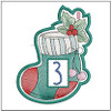 Stocking 2024 Advent - 3- Embroidery Designs & Patterns