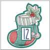 Stocking 2024 Advent - 12 - Embroidery Designs & Patterns