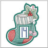 Stocking 2024 Advent - 14 - Embroidery Designs & Patterns