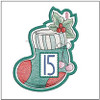 Stocking 2024 Advent - 15 - Embroidery Designs & Patterns