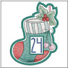 Stocking 2024 Advent - 24 - Embroidery Designs & Patterns