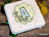 Clover ABCs Coaster - G - Fits a 5x7" Hoop - Instant Downloadable Machine Embroidery - Light Fill Stitch