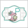 Mixer ABCs Coaster Bundle - Embroidery Designs
