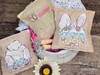 Bunny Butt Mini Pillow - Embroidery Designs