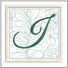 Fern ABCs Coaster Bundle - Embroidery Designs