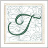 Fern ABCs Coaster Bundle - Embroidery Designs
