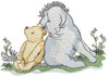 Winnie the Pooh & Eeyore  - Embroidery Designs