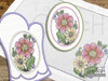 Daisy Blooms Oven Mitt & Coaster/Trivet Bundle   Embroidery Designs
