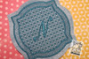 Motif Knockdown Decorative Edge Frame 2 - Machine Embroidery Motif Knockdown Decorative Edge Frame 2 - Machine Embroidery
