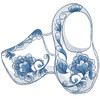  Delft Blue Clogs - Embroidery Designs