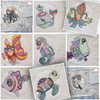 Whimsical Fish Quilt Block Bundle - Embroidery Designs