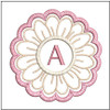 Daisy ABCs Coaster Bundle - Embroidery Designs