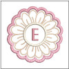 Daisy ABCs Coaster Bundle - Embroidery Designs