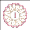 Daisy ABCs Coaster Bundle - Embroidery Designs