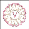 Daisy ABCs Coaster Bundle - Embroidery Designs