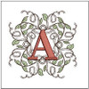 Leaf Monogram ABCs Bundle - Embroidery Designs