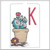Prickly Pear ABCs Keychain Bundle - Embroidery Designs