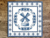  Delft Blue Quilt Blocks Bundle  - Embroidery Designs
