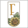 Sunflower ABCs Key Chain Bundle - Embroidery Designs