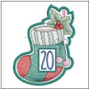 Stocking Advent Calendar #2 (1-25) Bundle - Embroidery Designs